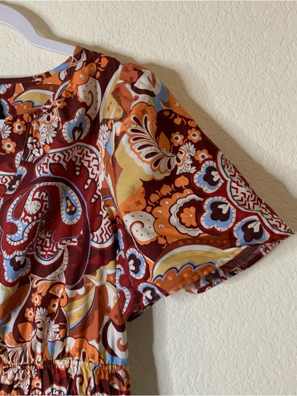 Anthropologie Womens the Somerset maxi dress in paisley bronze M - Picture 4 of 9